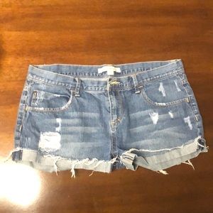 Jean shorts